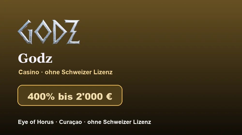 Screenshot von Godz Casino