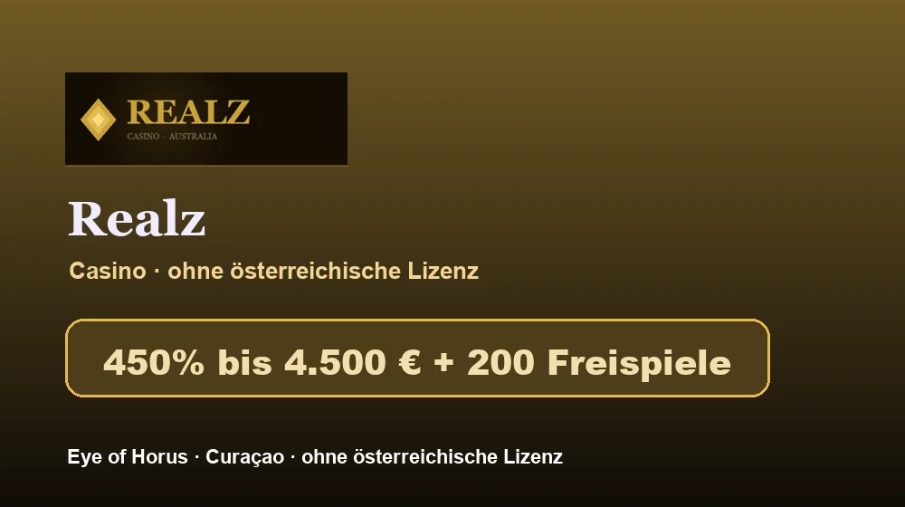 Screenshot von Realz Casino