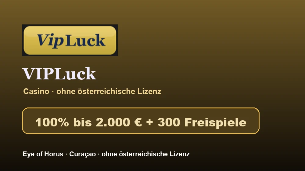 Screenshot von VIPLuck Casino